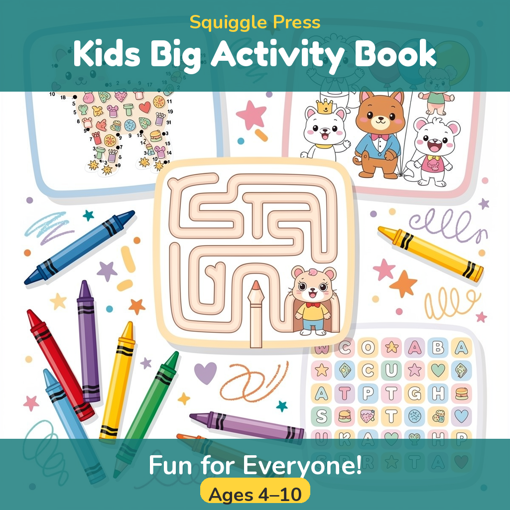 Kids Big Activity Book