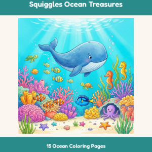 Squiggles Ocean Treasures
