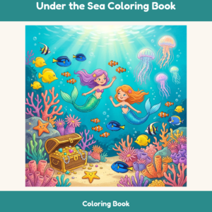 Under the Sea Coloring Book
