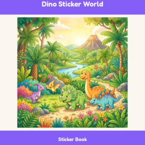 Dino Sticker World
