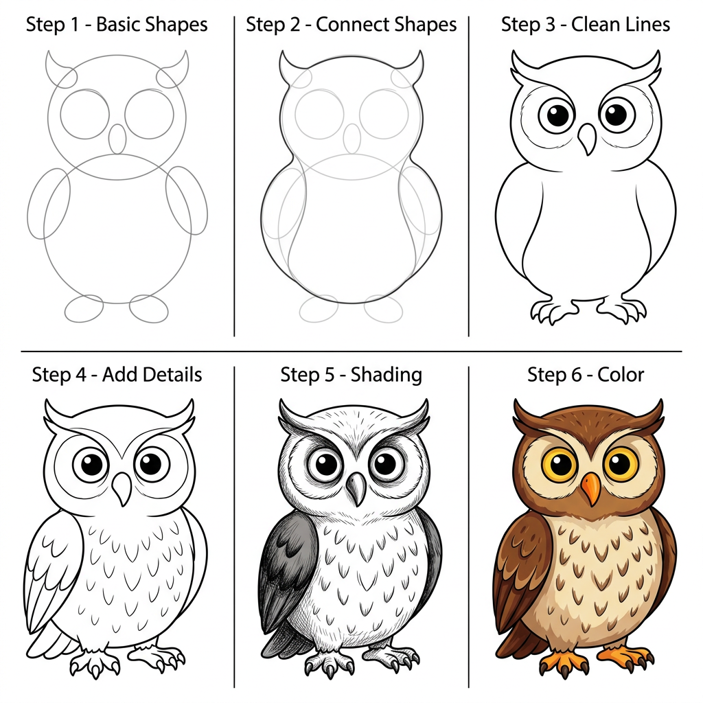 How to Draw an Owl