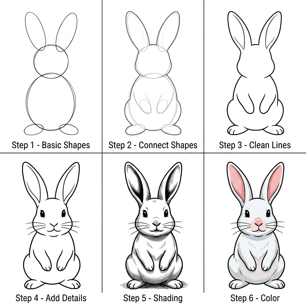 How to Draw a Rabbit