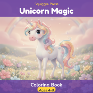 Unicorn Magic Coloring Book